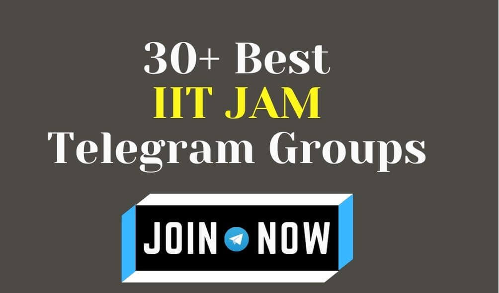 IIT-JAM-telegram-groups-2022