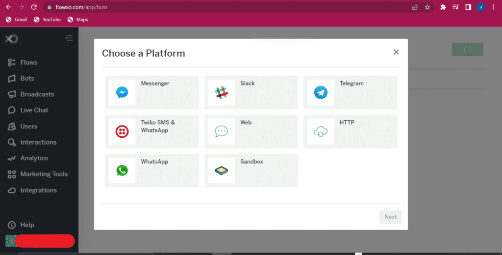 how-to-Integrate-your-bot-with-FlowXo